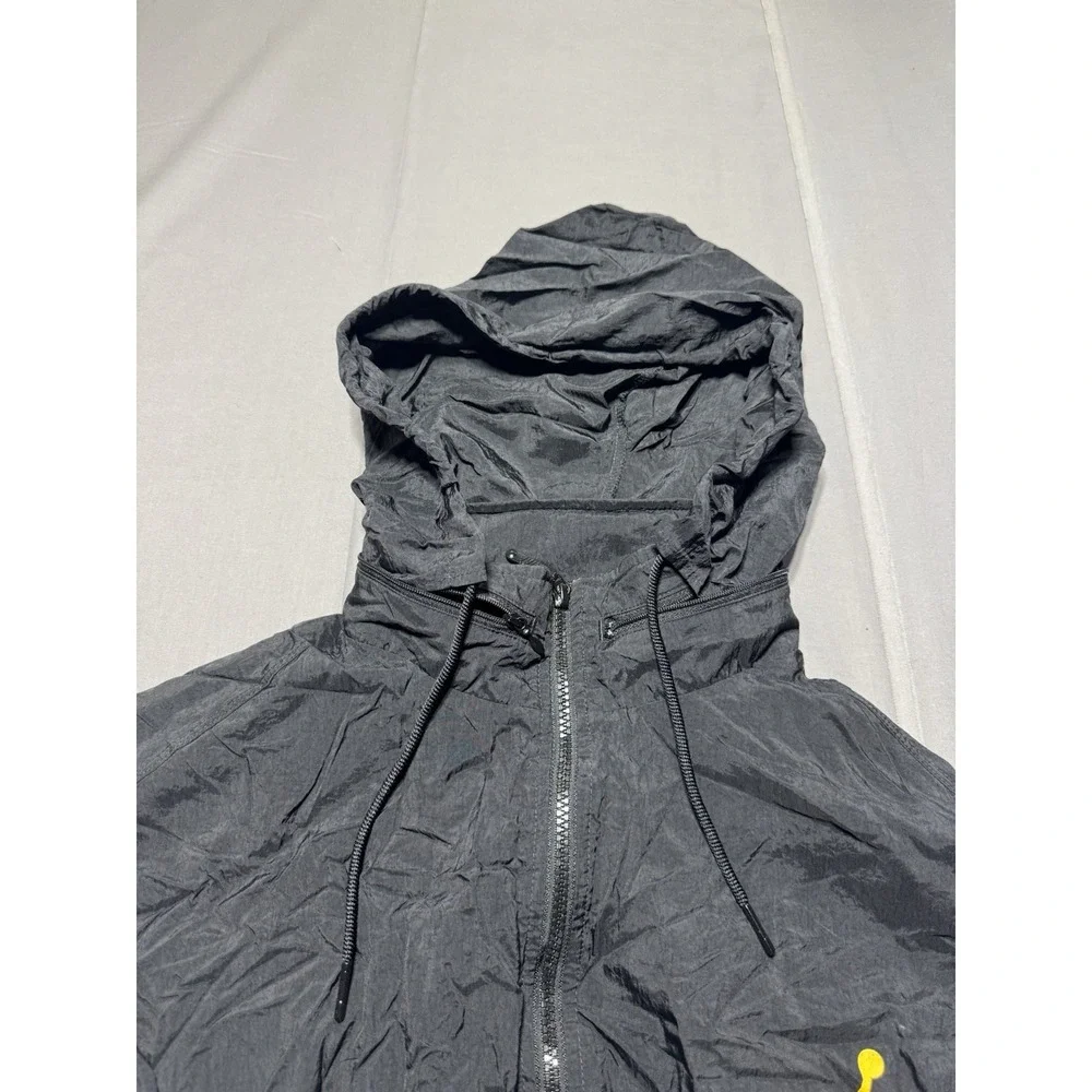 Vtg Nike Air Jordan Jumpman Full Zip‎ Windbreaker Lg Classics Black CV7418-010